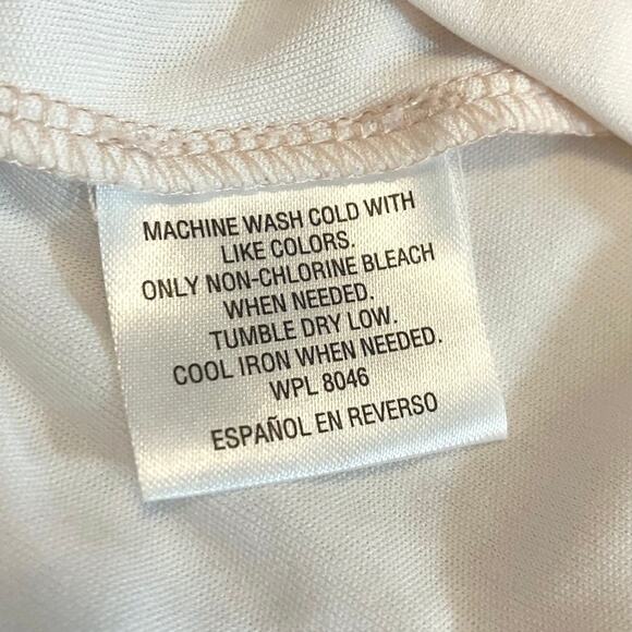 Bar III Women's Blush/Pink Mesh Back Zip Fit & Flare Skater Dress Feminine SZ M - Picture 10 of 10